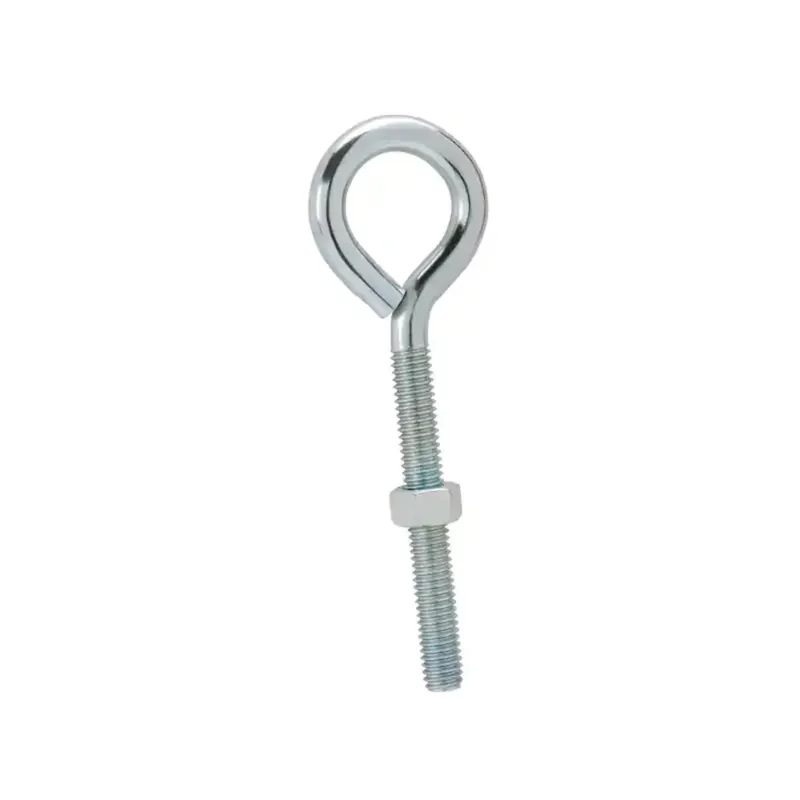 3/8 in. x 4 in. Zinc-Plated Eye Bolt with Nut