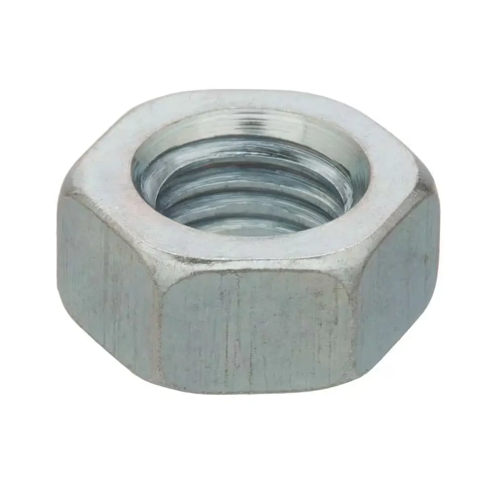 M8-1.25 Zinc Hex Nut 2-Pieces (D19-F)