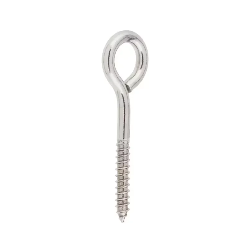 Marine Grade Stainless Steel 3/8 X 4-1/2 in. Lag Thread Eye Bolt